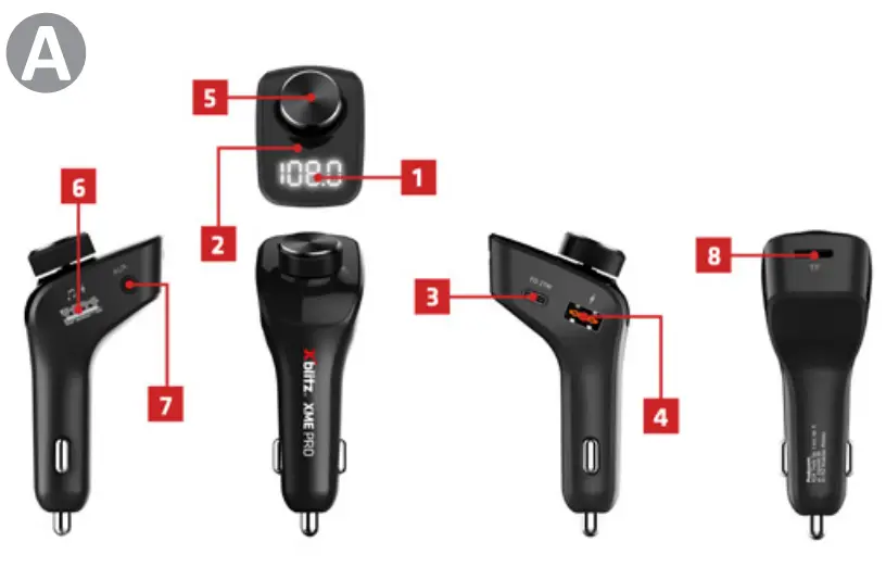 Xblitz XME Pro Transmitter - Fig 1