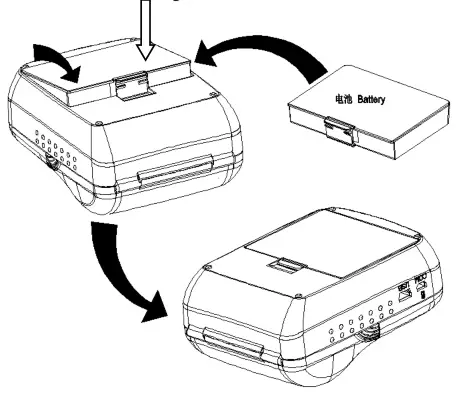 SWIFT STP512B Portable Thermal Printer - fig 1