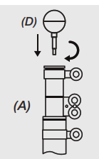 SERVICE FIRST Adventure Series 20 Inch Portable Telescoping Flagpole -3