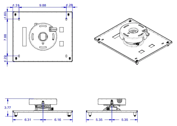 SHARP-PA703UL-Laser-Projector-fig11