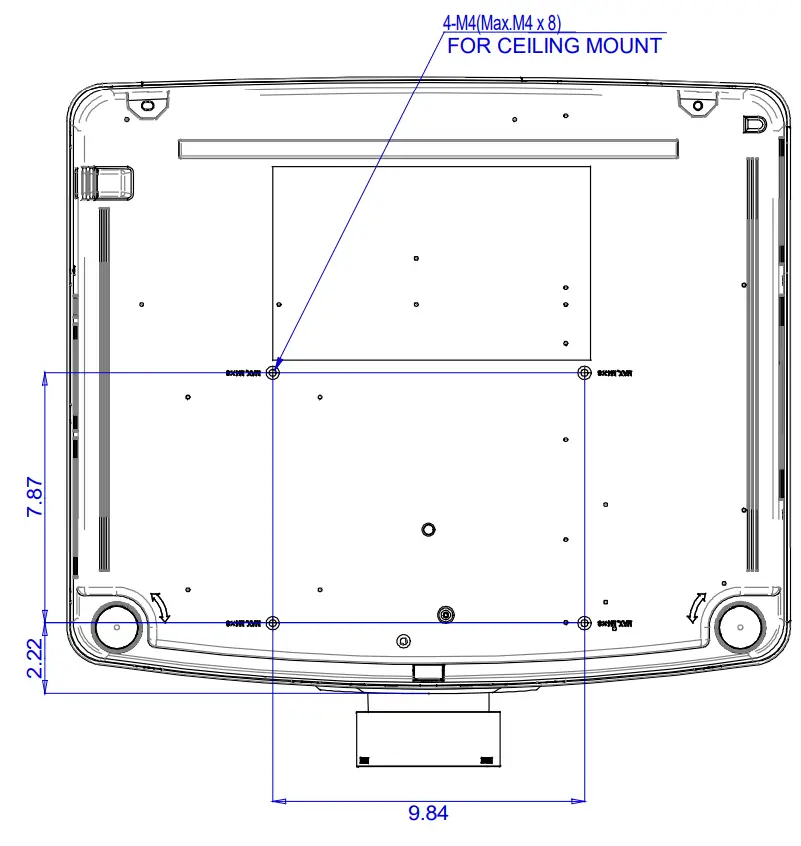 SHARP-PA703UL-Laser-Projector-fig7