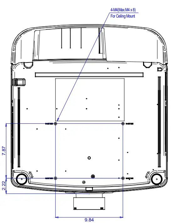 SHARP-PA703UL-Laser-Projector-fig9