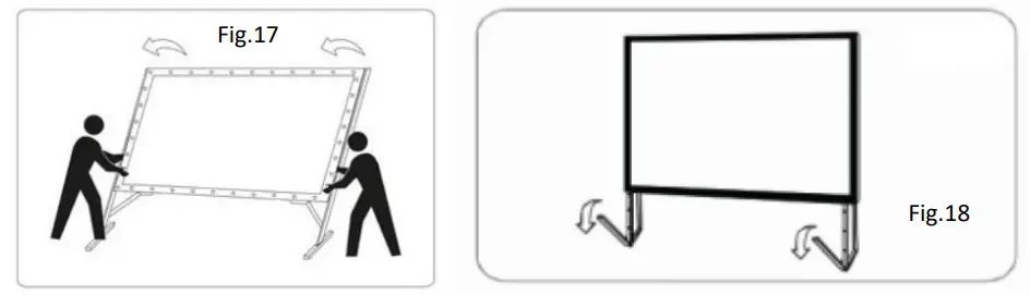 ELITE SCREEN YardMaster 2 Series Indoor-Outdoor Portable Projection Screen - Figure 12