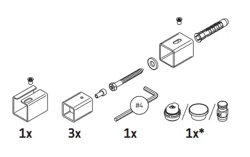 TERMA 2728BTU Alex One Electric Towel Rail 1580 500mm Grey-fig2