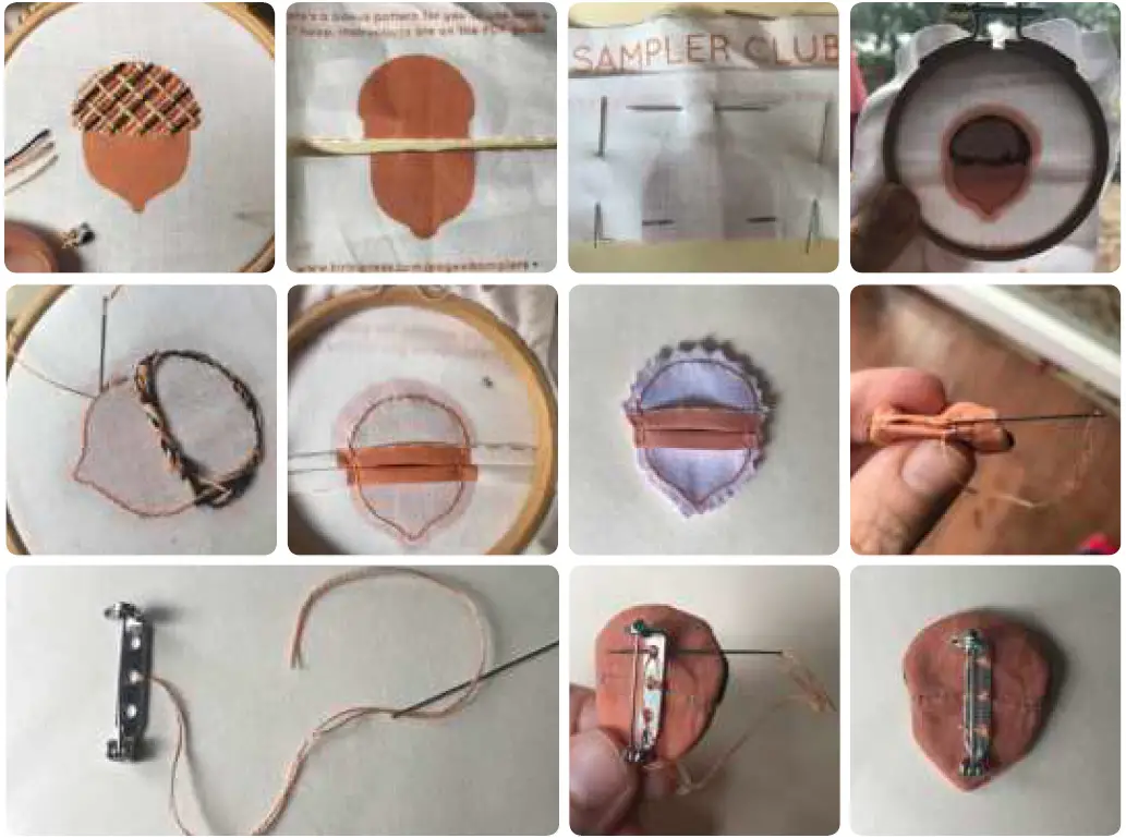 Kiriki Embroidery Stitch Sampler Kit 17