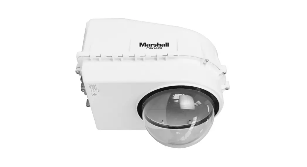 Marshall Cv6xx-hfh Broadcast A/v Division Compact Weatherproof Dome Housing User Manual