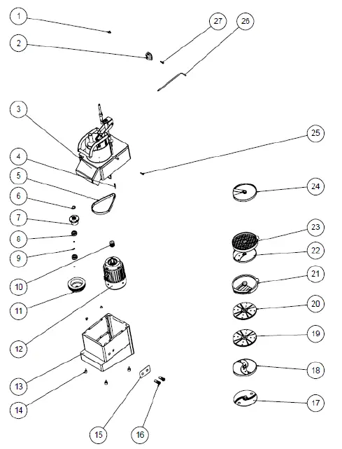 ggm-gastro-Vegetable-slicer-230-volt-FIG-3