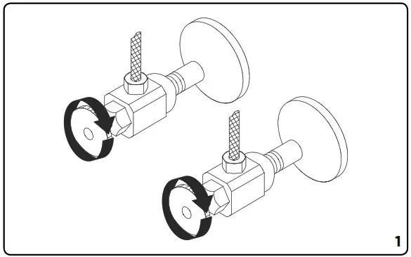 GERBER D205037 Wall Mount Pot Filler - Faucet Installation Procedures 1