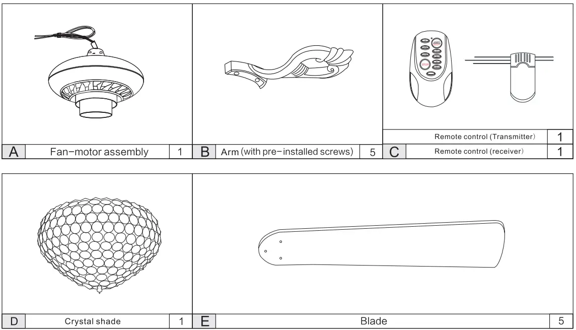Horchow-LWDO0538-52-in-Silver-Indoor-Chandelier-Ceiling-Fan-with-Remote- (3)