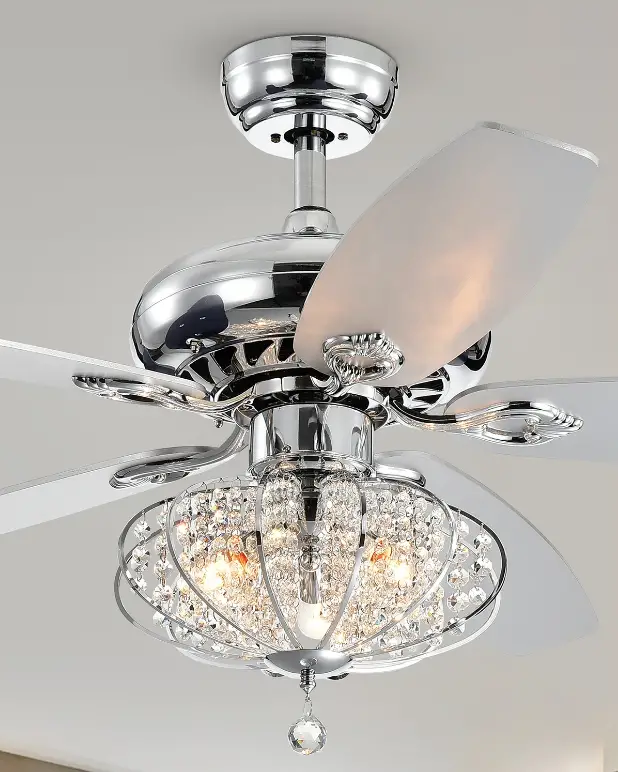 Horchow-LWDO0538-52-in-Silver-Indoor-Chandelier-Ceiling-Fan-with-Remote-PRO