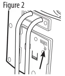 FIG 6 Resetting the Overheat Protection Button