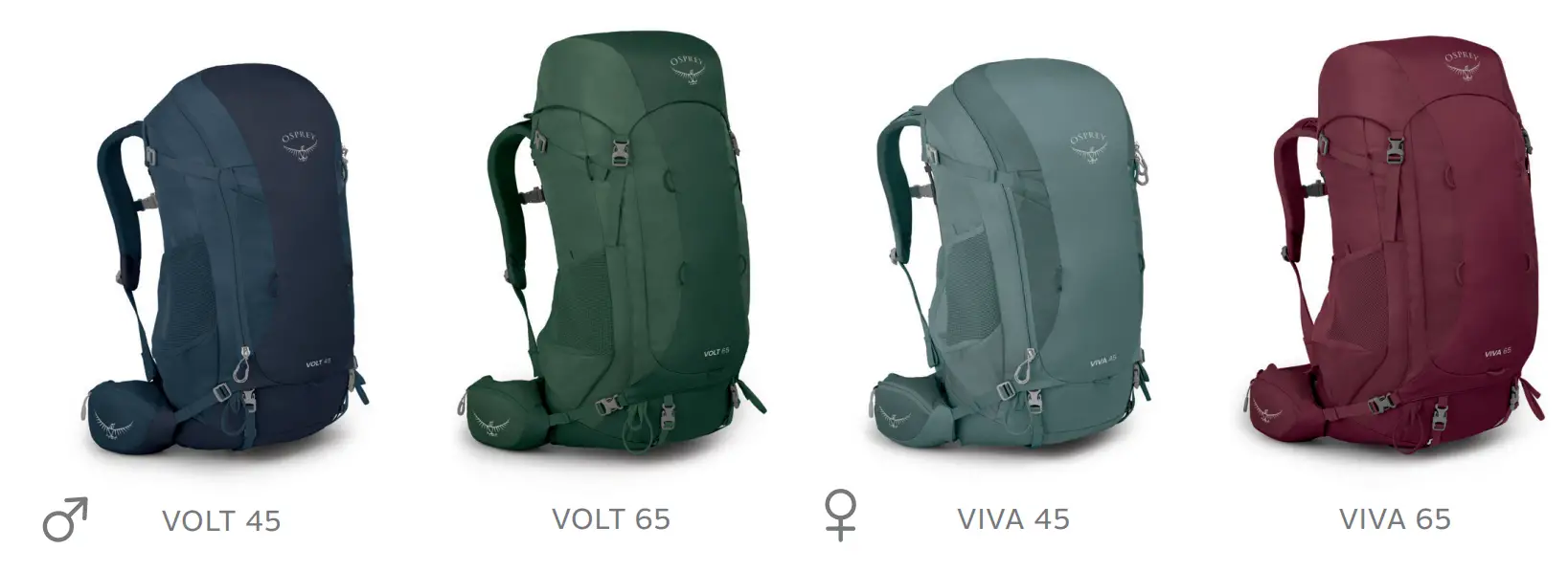 OSPREY VIVA SERIES Volt Backpacks