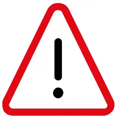 warning icon
