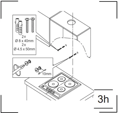 Amica FH 664 330 S Kitchen Extractor Hood B3H