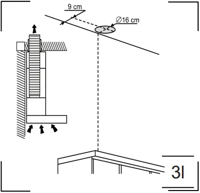 Amica FH 664 330 S Kitchen Extractor Hood B3L