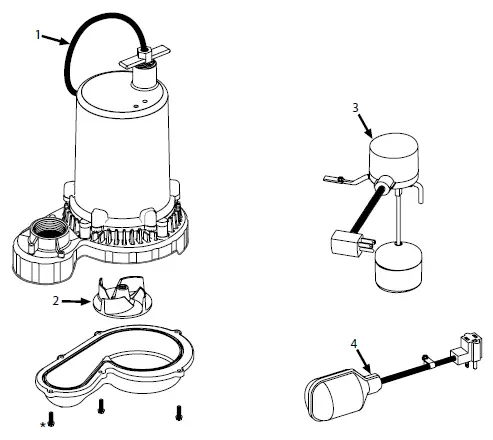 PENTAIR 4185 Submersible Sump Pumps - 8