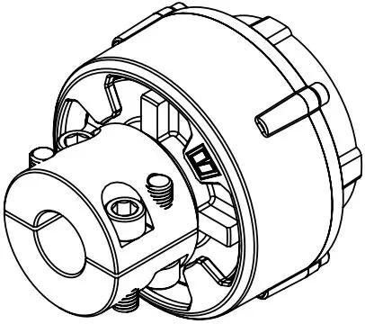 vetus BULFL0835 Flexible Propeller Shaft Coupling-FIG1
