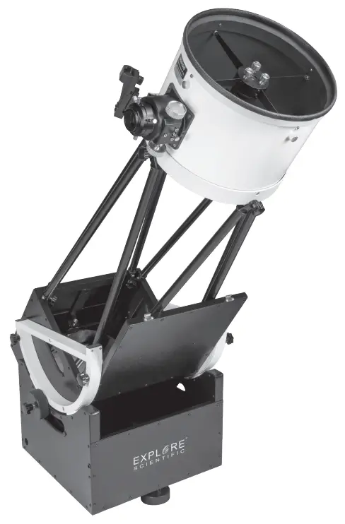 EXPLORE SCIENTIFIC DOB1045C 10 Inch Truss Tube Dobsonian Telescope -