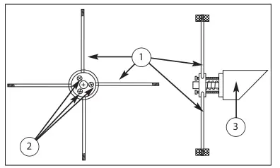 EXPLORE SCIENTIFIC DOB1045C 10 Inch Truss Tube Dobsonian Telescope - Secondary Mirro