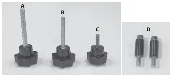EXPLORE SCIENTIFIC DOB1045C 10 Inch Truss Tube Dobsonian Telescope - Type of Screws