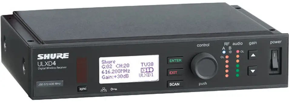 SHURE-ULXD4-Digital-Wireless-Receiver-PRODUCT