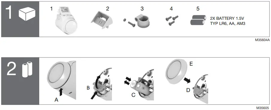 Honeywell Home HR90 Electronic Radiator Controller-