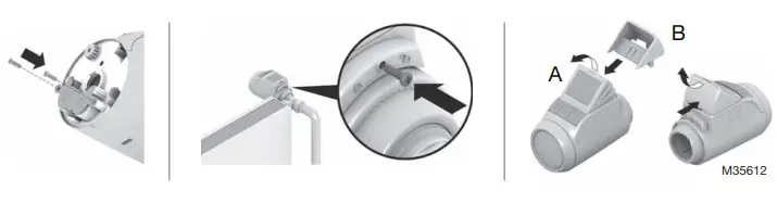 Honeywell Home HR90 Electronic Radiator Controller-Options