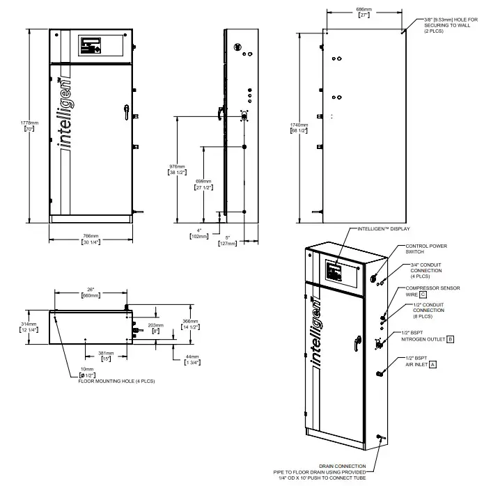 POTTER INS-1500 (EU) IntelliGen Nitrogen Generator (1)