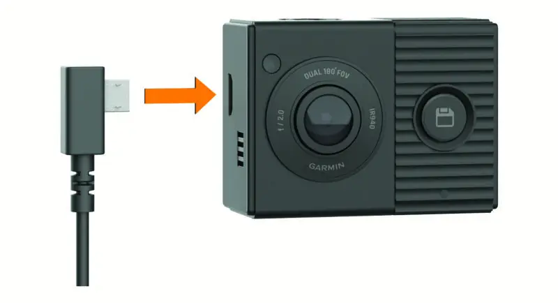 GARMIN 010-02259-01 Dash Cam Tandem - Connecting