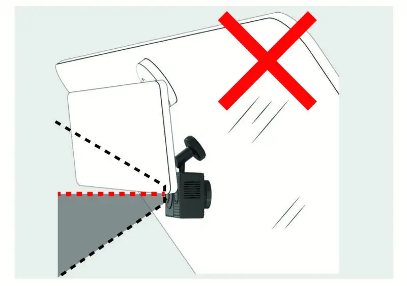 GARMIN 010-02259-01 Dash Cam Tandem - Mounting3