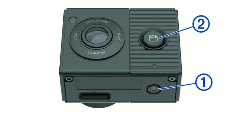 GARMIN 010-02259-01 Dash Cam Tandem - Overview1