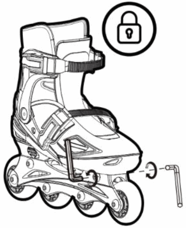 Kmart 43172504 Inline and Roller Combo Skates - fig 2