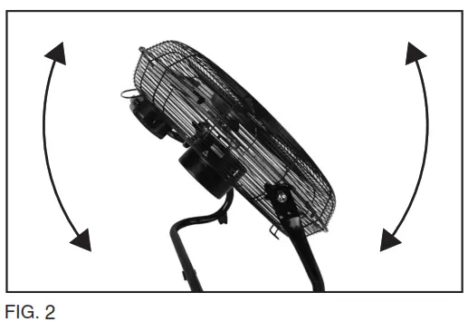 DRAPER 70432 Floor Fans - FIG. 2