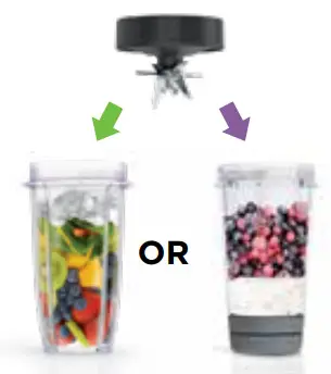 NINJA Foodi SS351 Power Pitcher System - Fill container