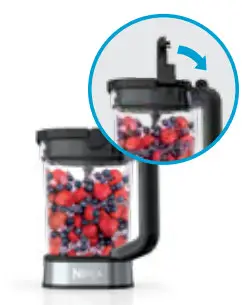 NINJA Foodi SS351 Power Pitcher System - handle to lock