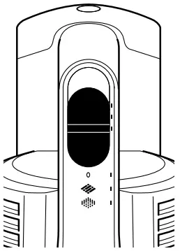 Shark QZ163HQ Cordless Vacuum- CARPET SETTING