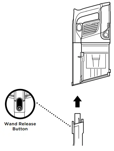 Shark QZ163HQ Cordless Vacuum- DUST CUP