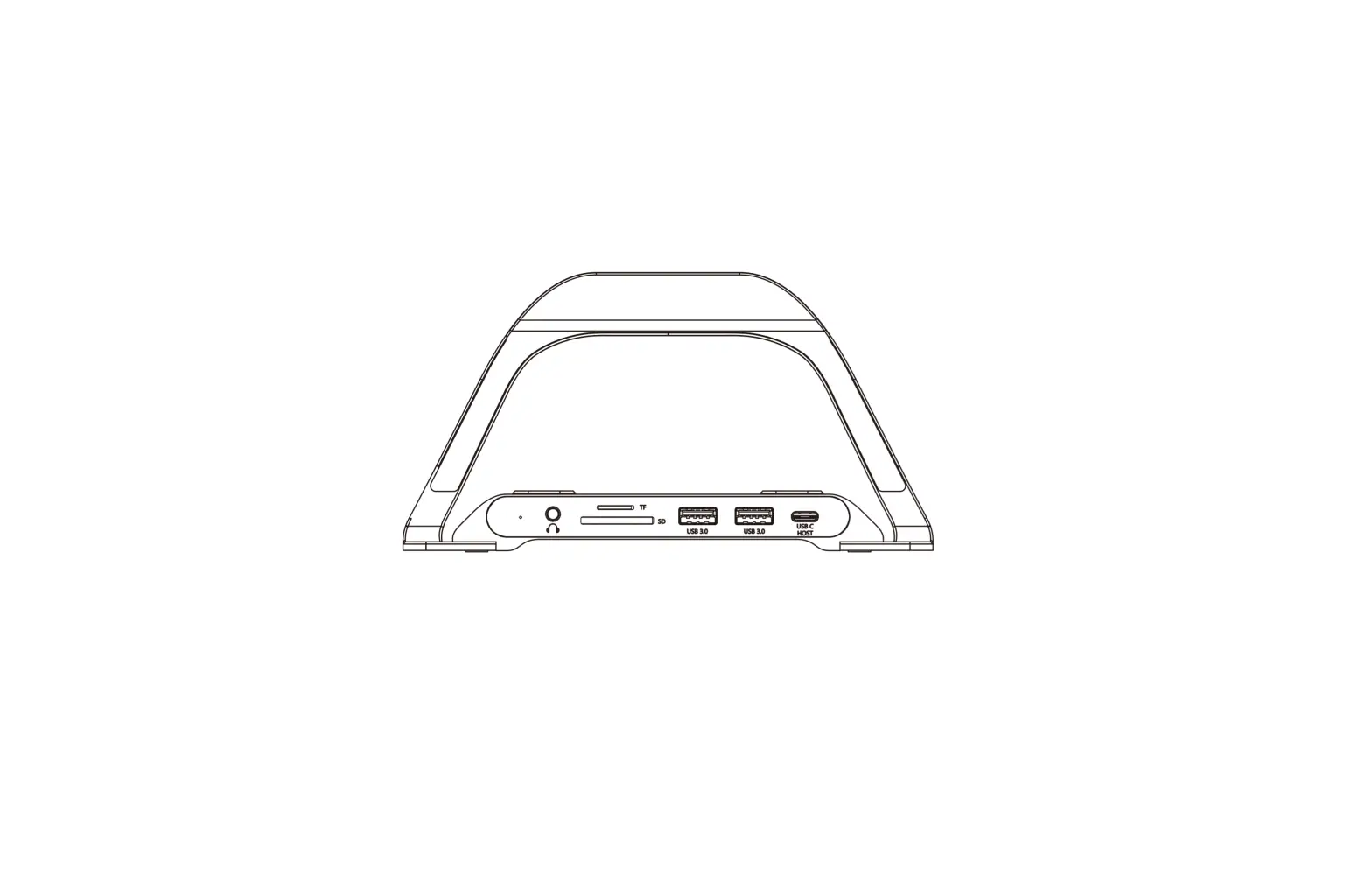 Agptek Bd149b Usb-c Docking Station With Stand User Guide