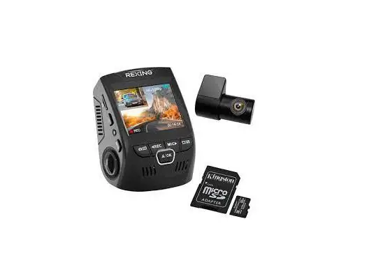 Rexing V1p-4k Front And Rear Dash Cam With Wi-fi User Guide