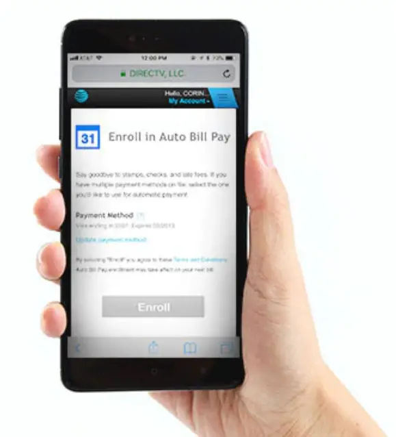 Enroll In Auto Bill Pay Directv Enroll In Auto Bill Pay Directv