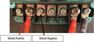 Connecting to Main (Start) Battery