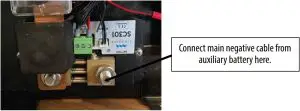 Connection to Auxiliary Batter