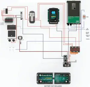 The Wanderer - Simarine -SCQ50 Installer Wiring