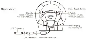 HORI Device Manager for Xbox Series X-Steering unit 2
