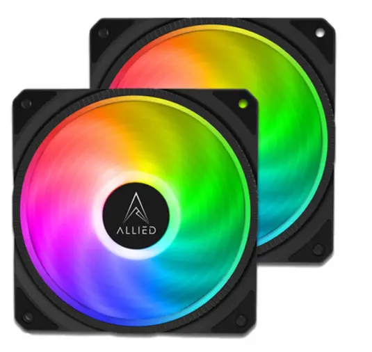 Allied MACH-9 120mm RGB LED PWM Fan featured