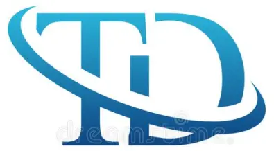 T D logo