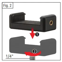 BRESSER Smartphone Holder - Fig. 2