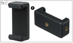 BRESSER Smartphone Holder - INSTRUCTION MANUAL