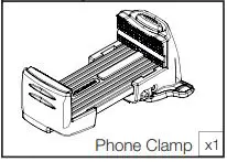 SCANSTRUT RL-509 Universal Phone Clamp for Devices fig1