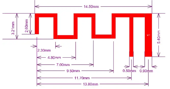 Midea MWB1830 WIFI+BT Module- PCB Antenna